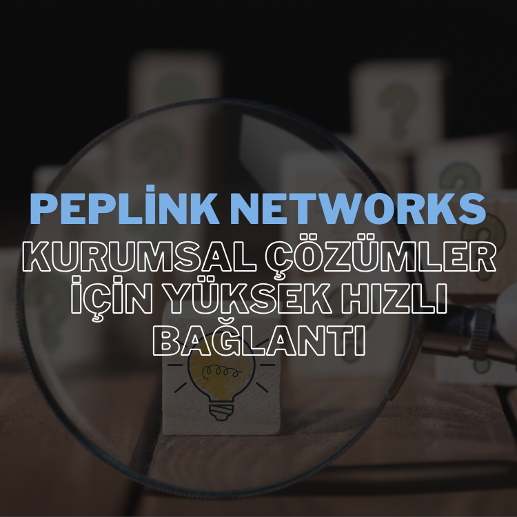 Peplink Networks, kurumsal çözümler için yüksek hızlı internet bağlantıları sunarak, iş süreçlerinizi hızlandırır ve ağ altyapınızı güçlendirir.