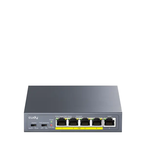 Cudy 5 Bağlantı Noktalı Gigabit PoE+ Anahtar — network device — switch (router, Türkiye)