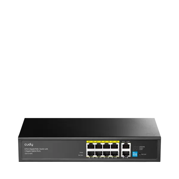 Cudy 8 Bağlantı Noktalı Gigabit PoE+ Anahtar — network device — switch (router, Türkiye)