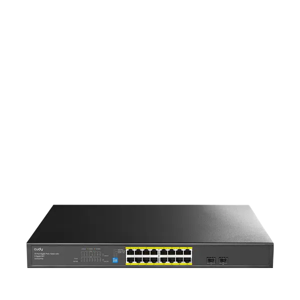 Cudy 16 Bağlantı Noktalı Gigabit PoE+ Anahtar — network device — switch (router, Türkiye)