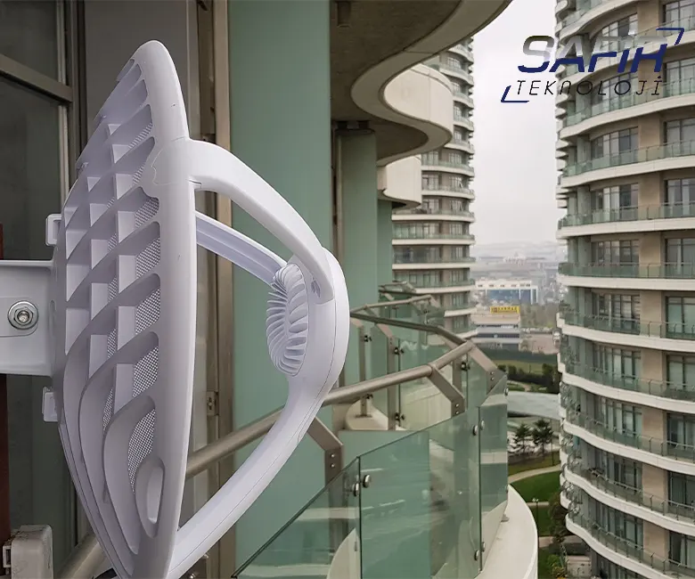 Apex Uluslararası Ticaret Airfiber 60 Ghz Kurulum Projemiz