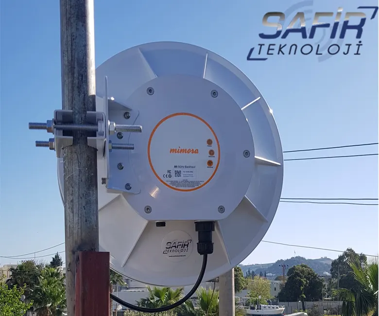 Bodrum Amerikan Hastanesi Mimosa B5 Kurulumu — network device