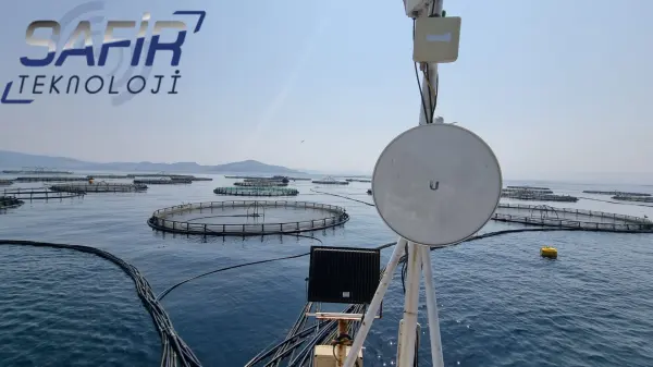 Gümüş Doğa Balık Çiftliği Uzaktan Yemleme Projesi — network device