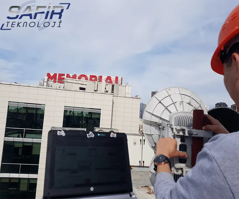 Memorial Hastanesi Airfiber Projesi