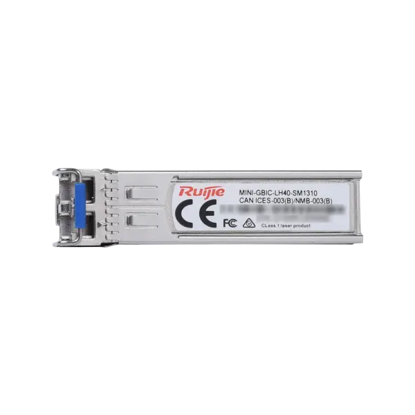 Ruijie MINI-GBIC-LH40-SM1310 1000BASE-SX SFP 1310-nm 40-km DDM Duplex LC SMF Optical Transceiver Module Switch (switc...