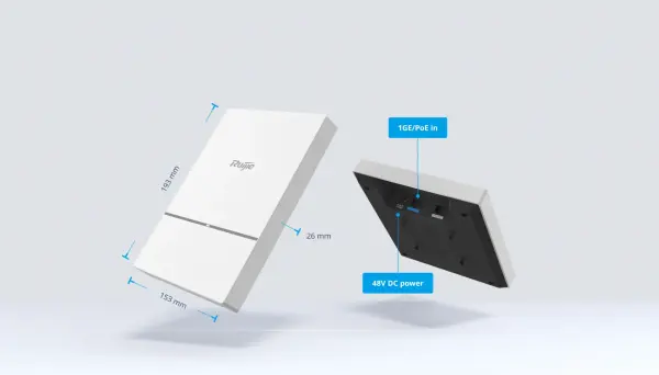 Ruijie Ruijie RG-AP820-L(V2), Wi-Fi 6 Dual-Radio 2.402 Gbps Indoor Access Point