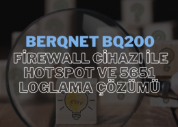 Berqnet BQ200 Firewall Cihazı, modern ağ güvenliğinin vazgeçilmez unsurlarından biri olarak öne çıkıyor.